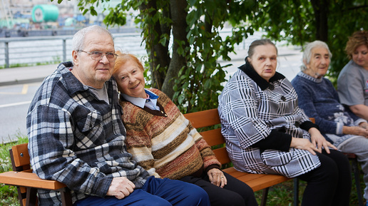 На прогулке "Родной очаг"