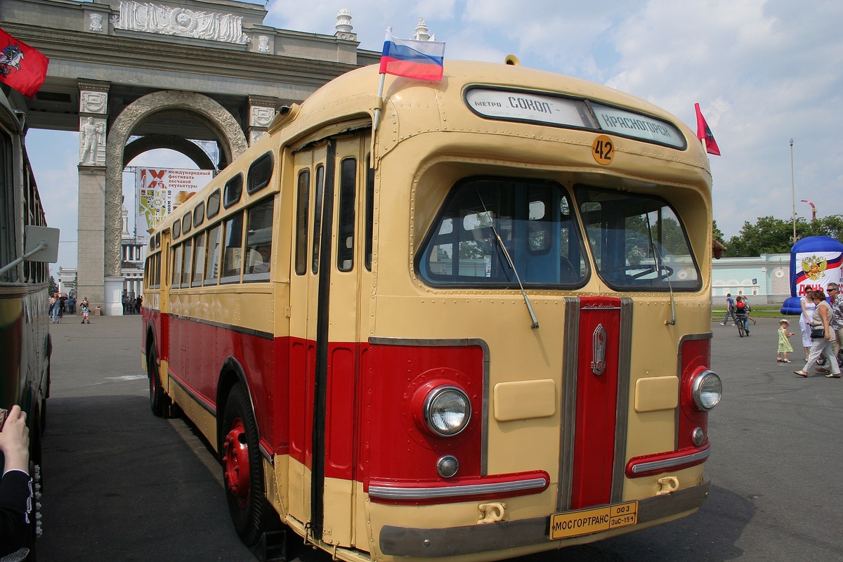 ЗИС - 154 из коллекции Мосгортранса единственный ходовой экземпляр!