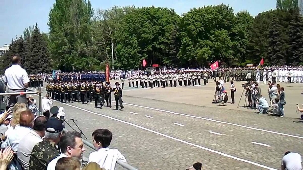    Военный парад в Одессе в 2012 году / Источник: © Соцсети