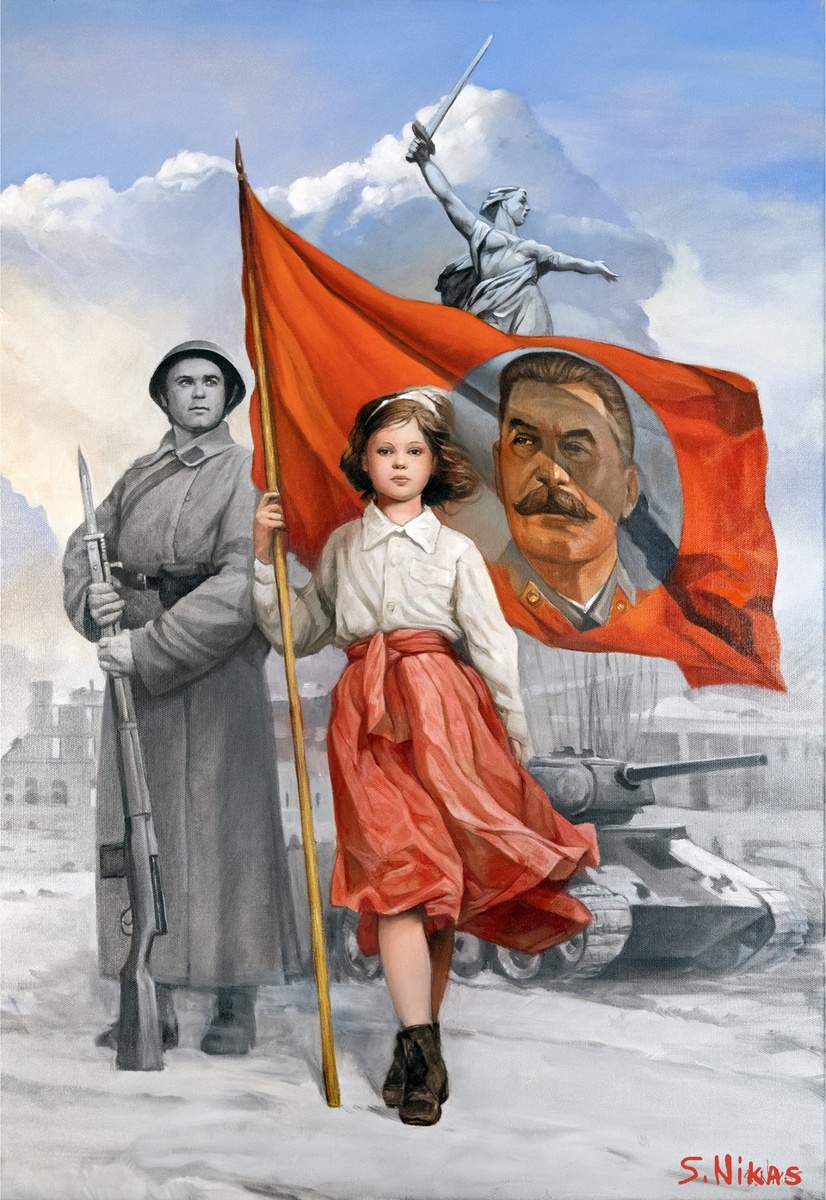    «Память поколений» кисти Никаса Сафронова