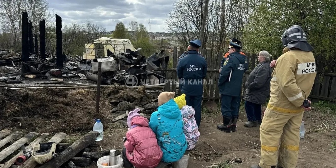 Прокуратура взяла на контроль пожар в Бисерти, сгорели 7 домов