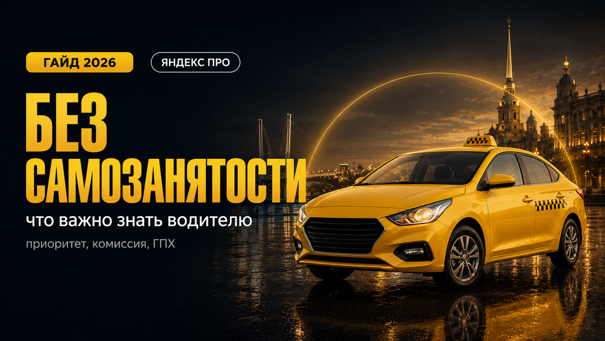 Яндекс Про без самозанятости в 2026 году: почему это может быть дороже, чем кажется
