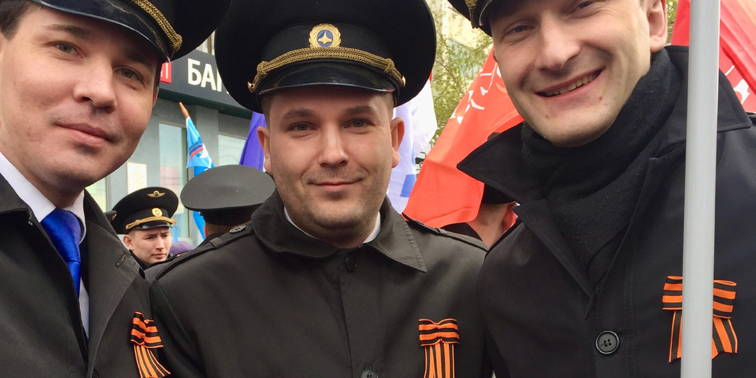 Наше 9 мая: из неба - в парадный строй.