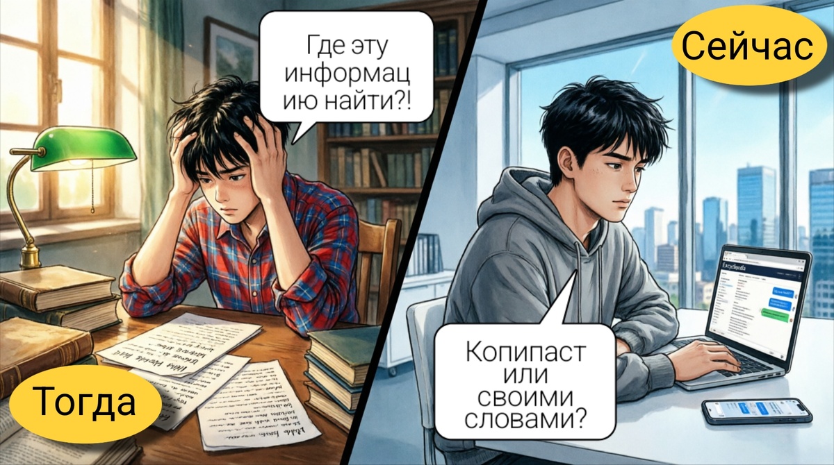 Домашняя работа:Тогда и Сейчас