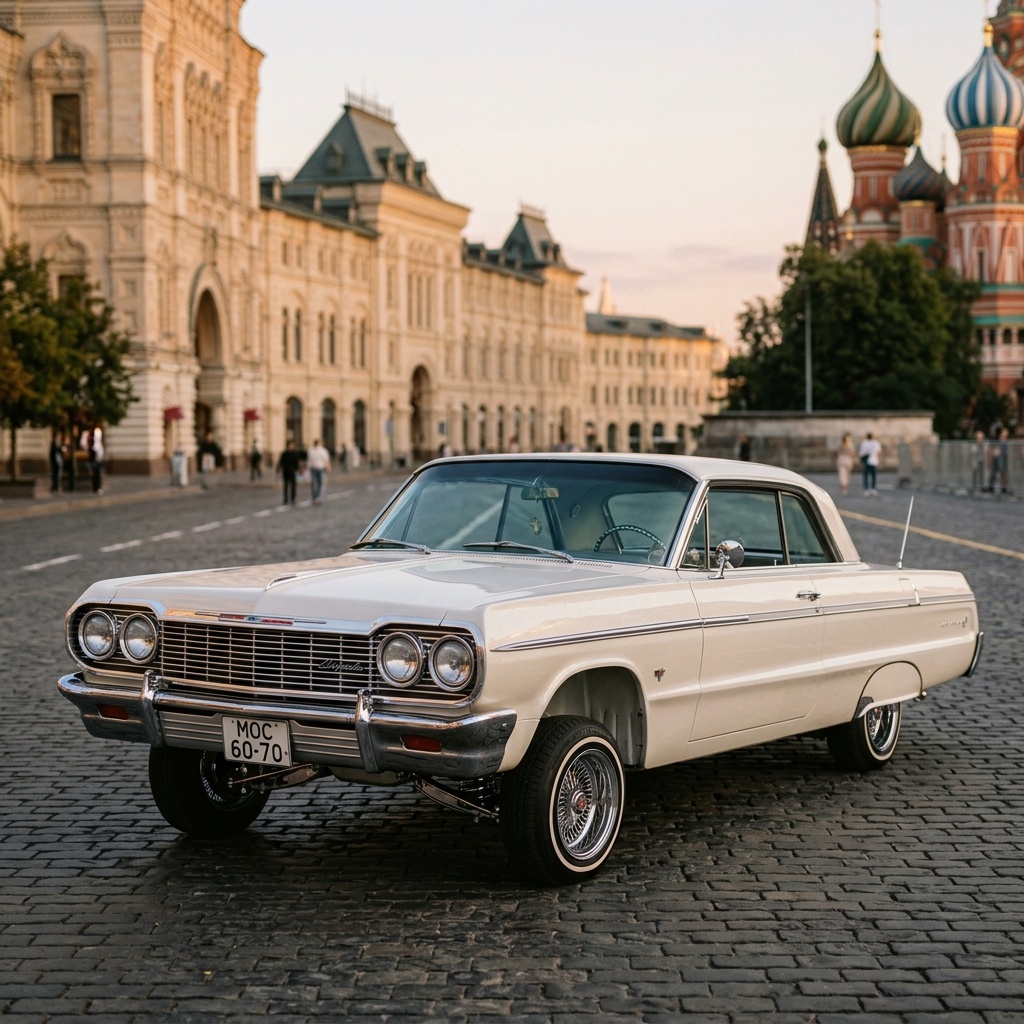    Лоурайдер в России: показываю AI-визуализацию AutoAI