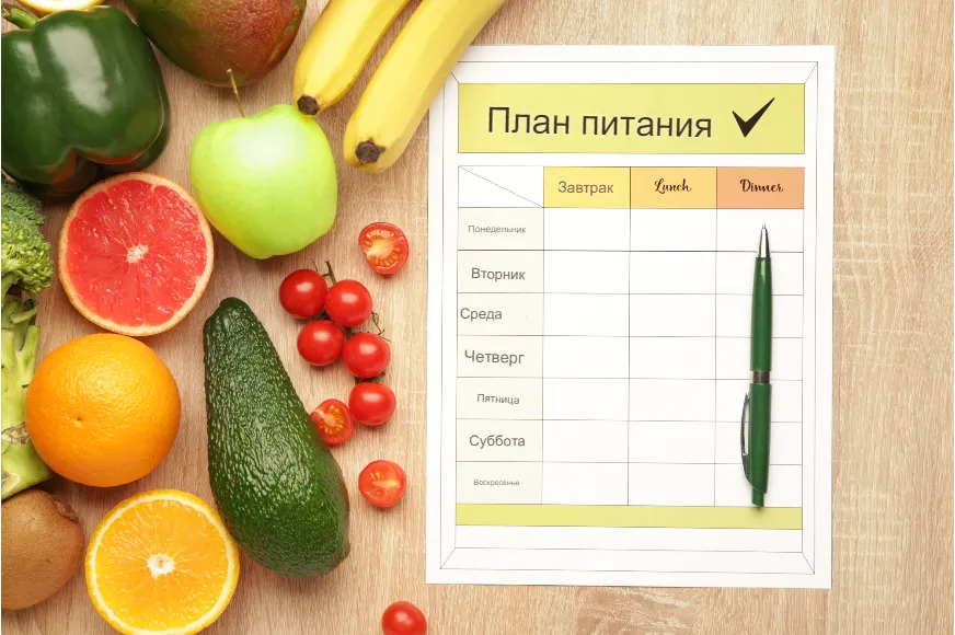 Список пищевой ценности 