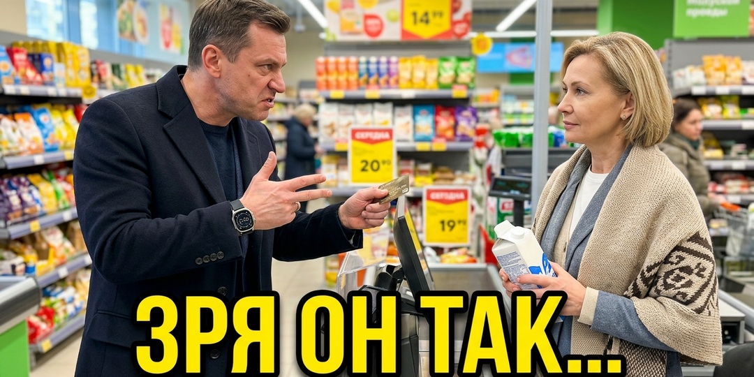 - Упади на колени извинись! - Богатый хам унизил женщину в магазине, пока не пришёл ее муж