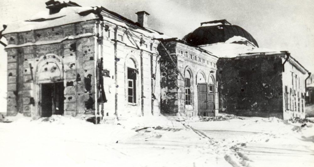 Волоколамск, Церковь Рождества Христова, 1941 год.