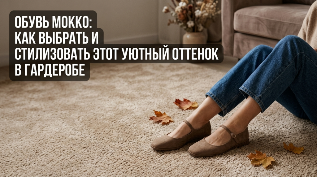    Обувь мокко прекрасно дополняет любой образ, привнося в него уют и элегантность. Носим Сутками