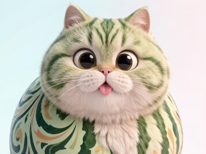 КОТОАРБУЗОВЫЕ ОБОИ