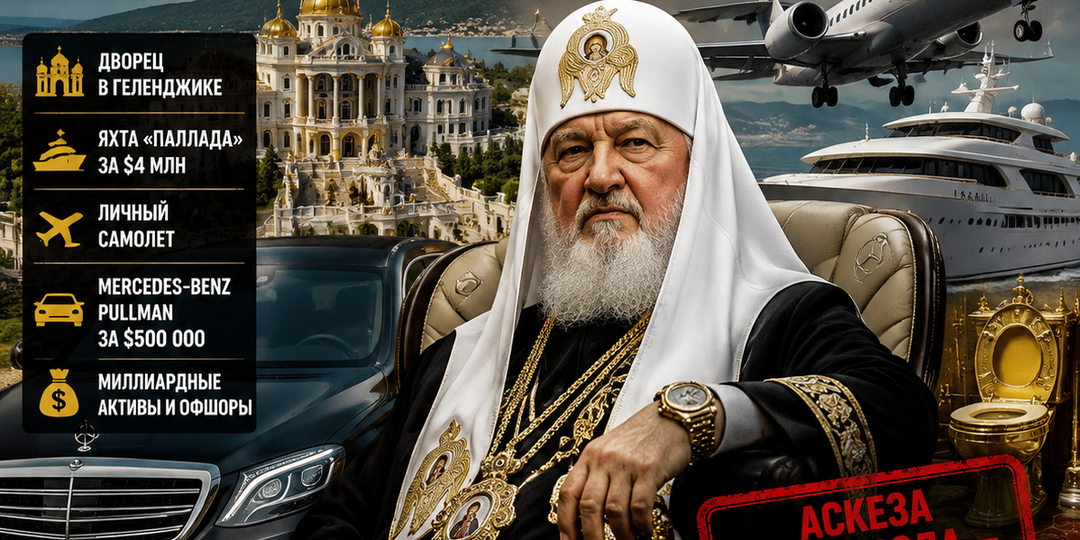 «Призывает к аскезе, а сам живет как миллиардер»: роскошная жизнь патриарха Кирилла — дворцы, яхты и личный самолет