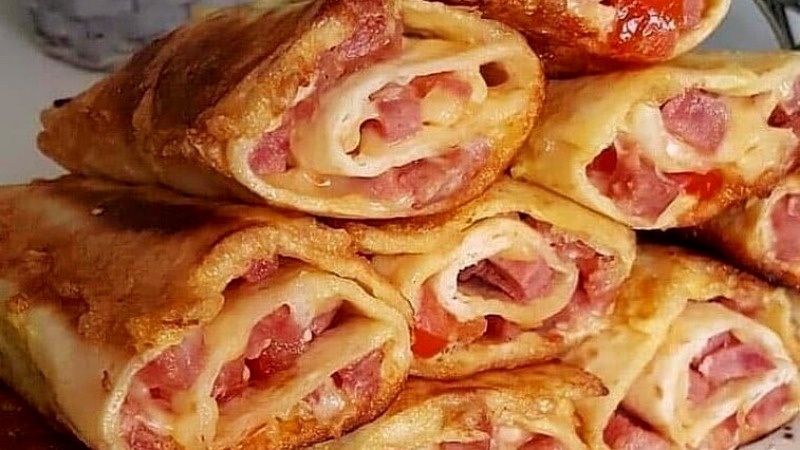 Рулет из лаваша
