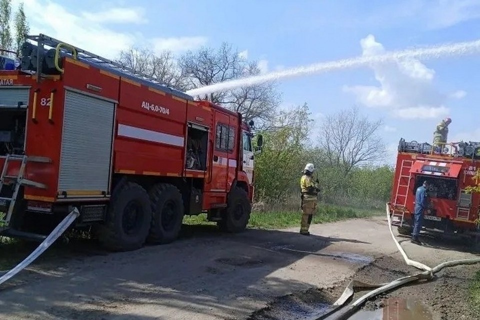    Пожар легче предотвратить, чем потушить. Фото: МЧС ДНР