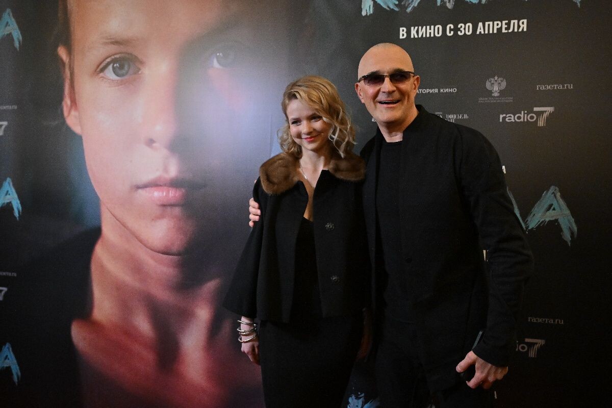 Анна Панкратова и Егор Бероев на премьере фильма «Кукла»