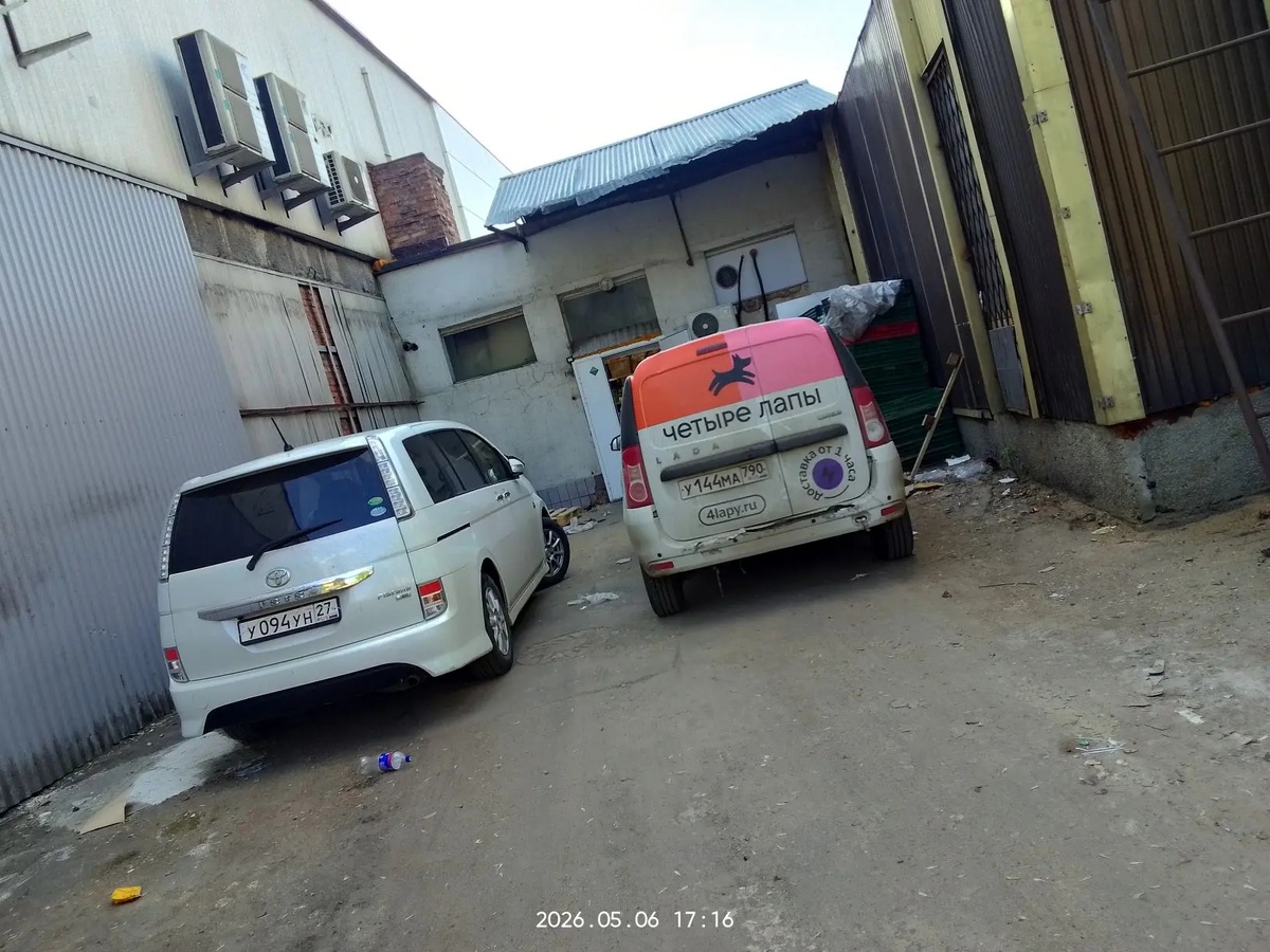 Приехал на очередную загрузку
