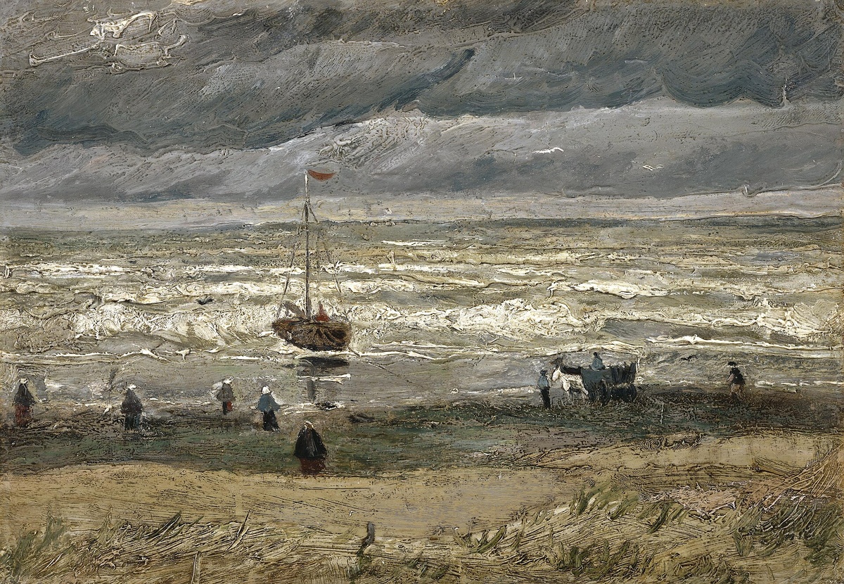 Винсент Ван Гог
Вид на море у Схевенингена. 1882