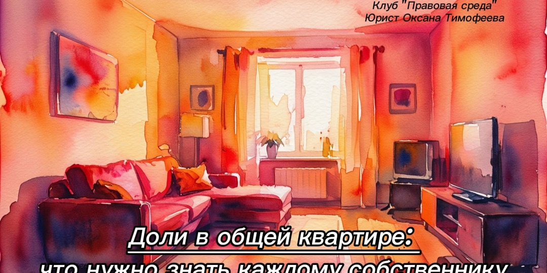 Доли в общей квартире: что нужно знать каждому собственнику.