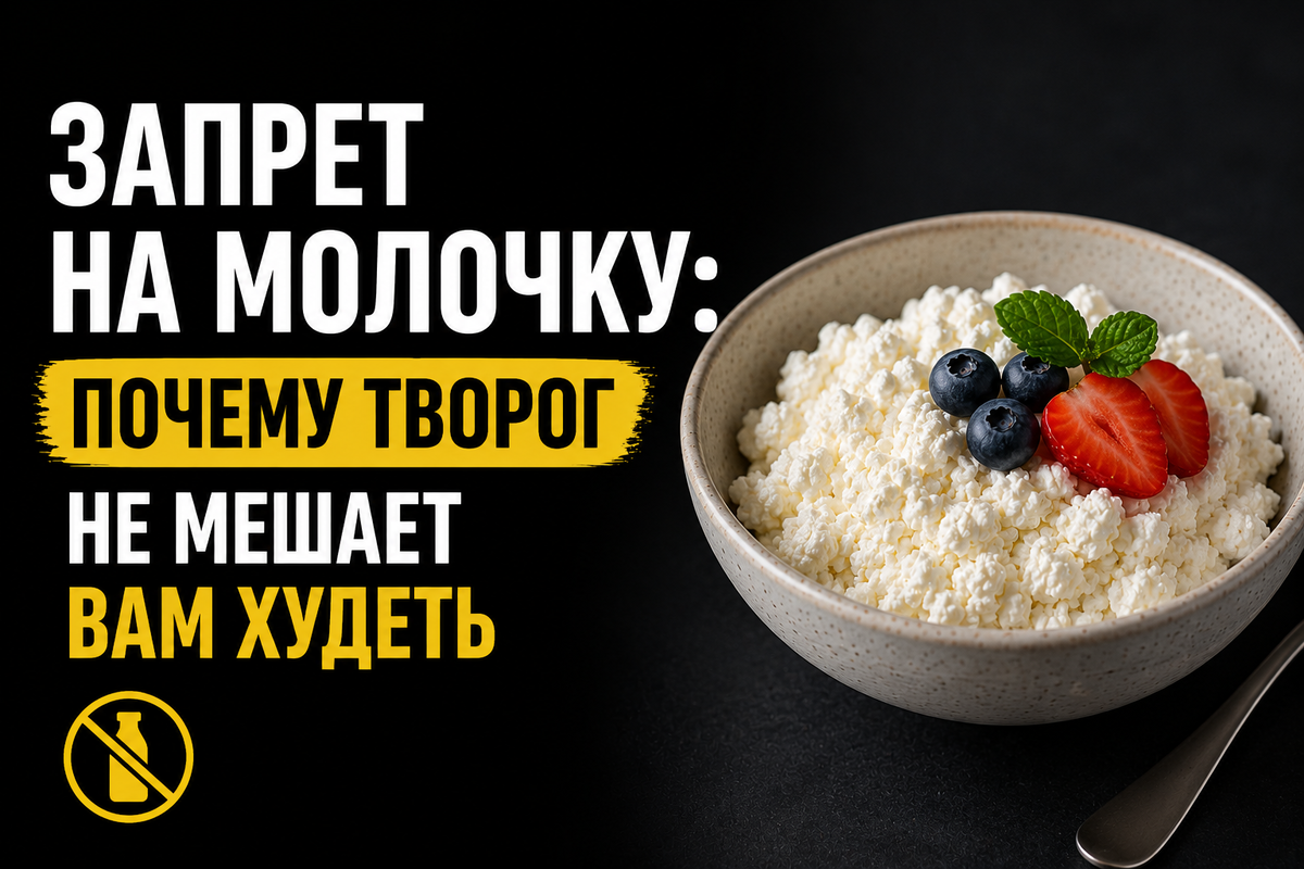Запрет на молочку: почему вы давитесь миндальным молоком, а творог ни при чем