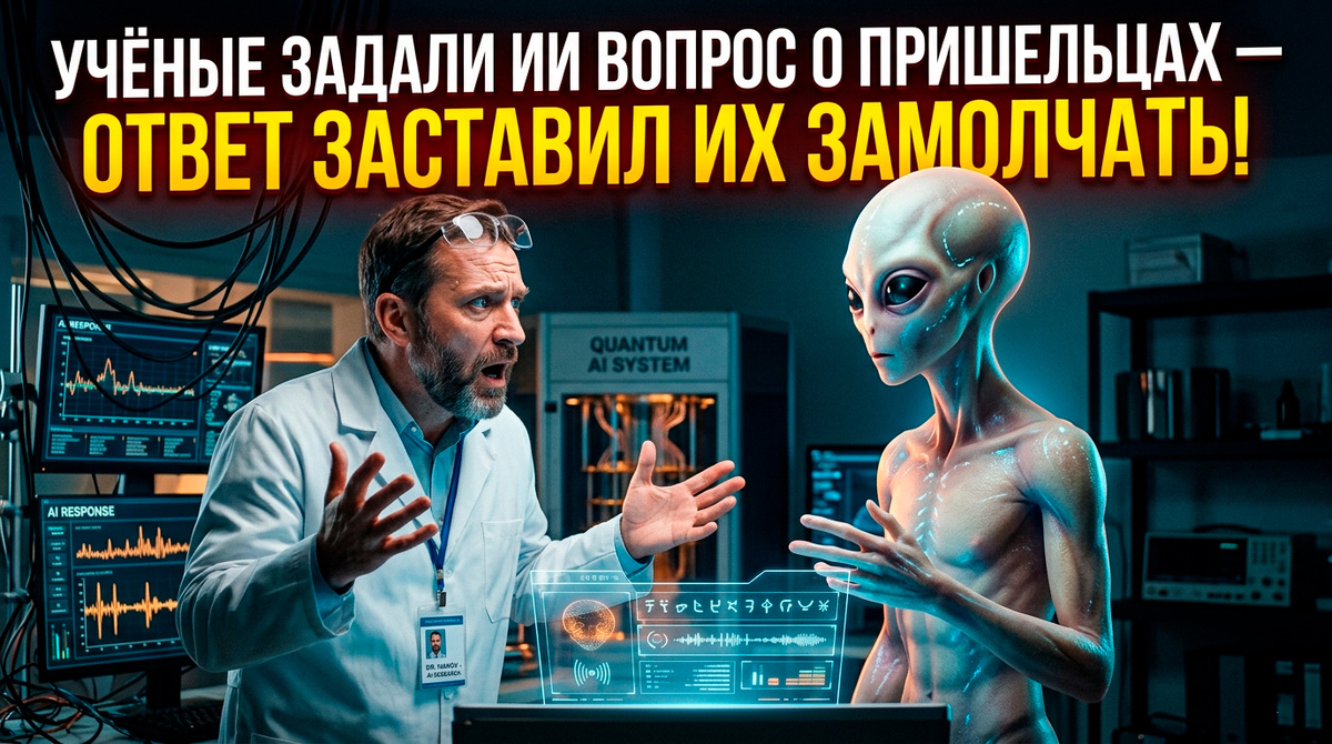 Учёные задали ИИ вопрос о пришельцах