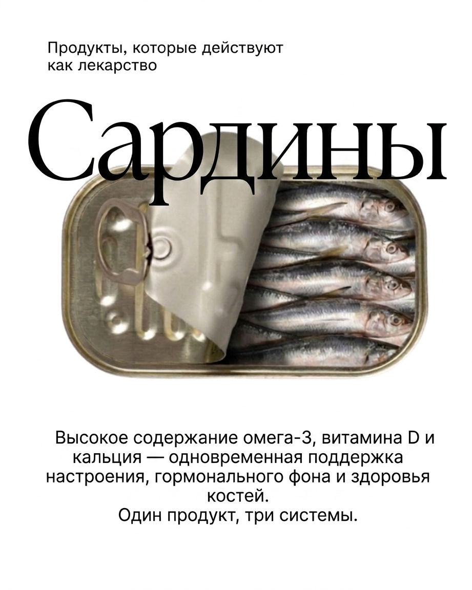 Сардины польза 