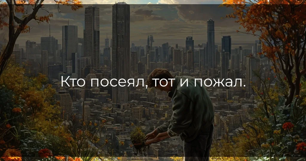 Кто посеял, тот и пожал