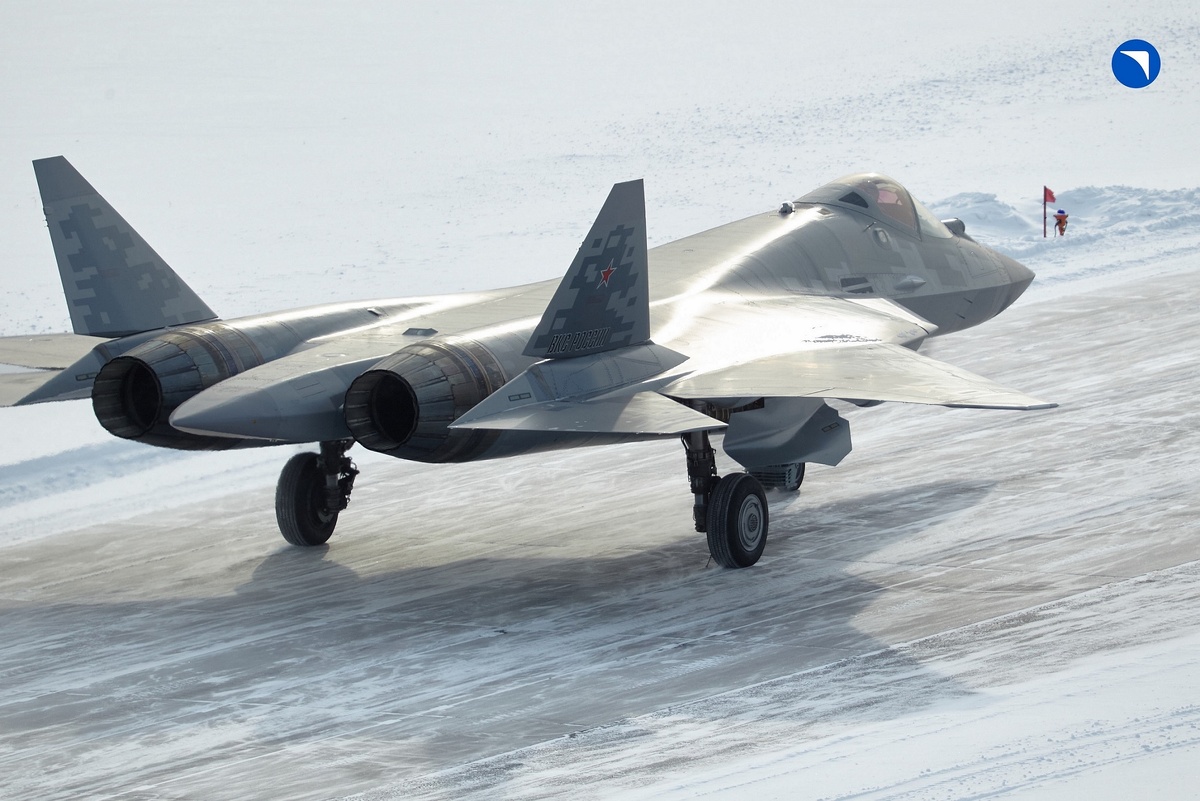 Су-57 обр. 2025 года. Источник фотографий - ОАК 