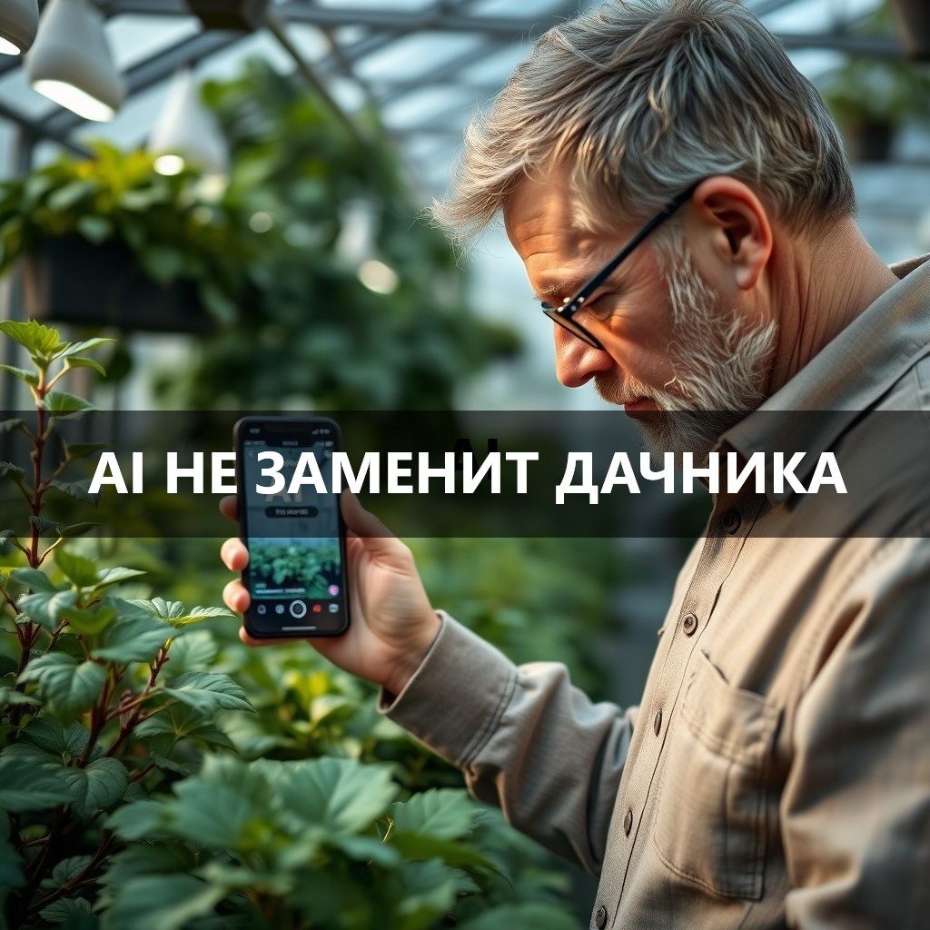 Нейросети для огорода помогают дачникам, но пока не могут полностью заменить опытного садовода.