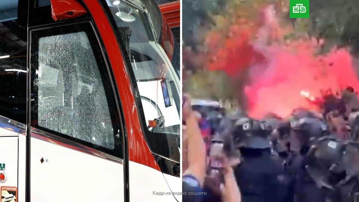    Болельщики «Барселоны» по ошибке закидали камнями автобус своей команды