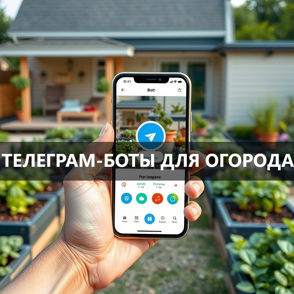 Telegram-боты для растений помогают определять болезни, искать проблемы и ухаживать за огородом.