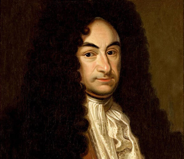 Рис. 11. Готфрид Лейбниц, портрет кисти Шейтса (1703)