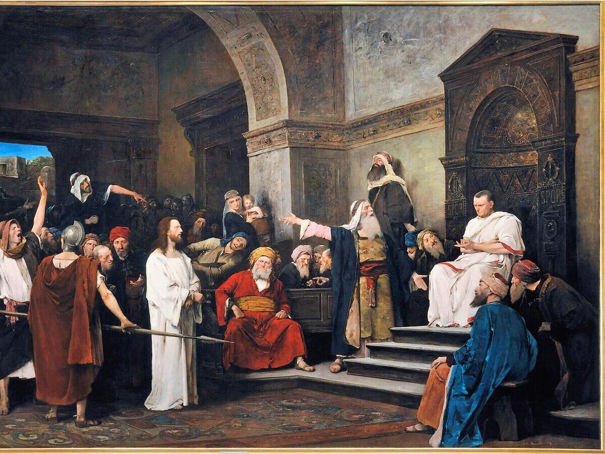    Картина "Христос перед Пилатом" | © Public domain
