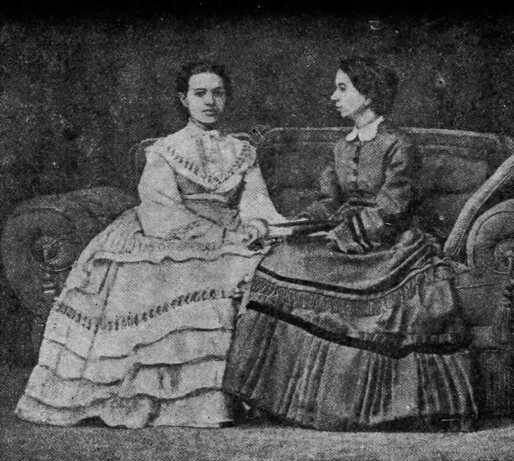 Софья Ковалевская и Юлия Лермонтова. Источник https://wir.com.ru
