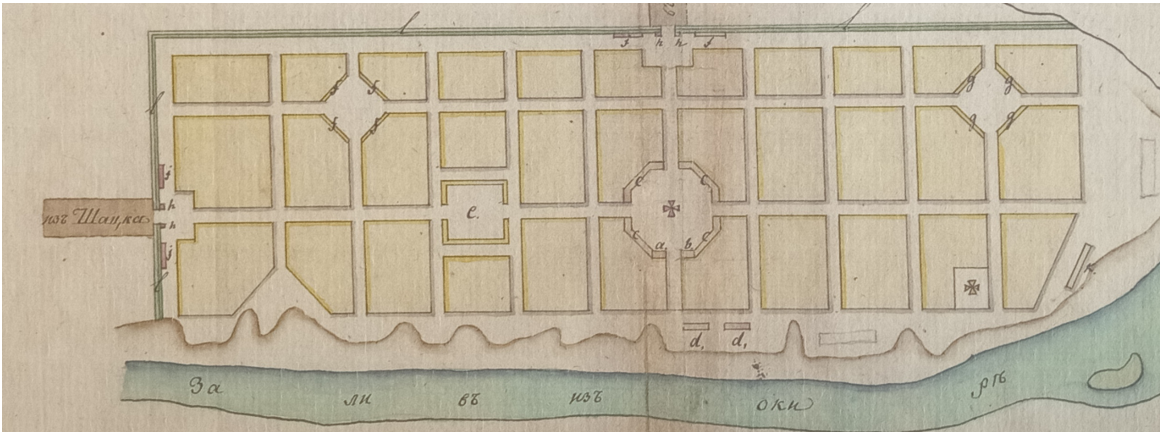 План города Спасска 1794 года