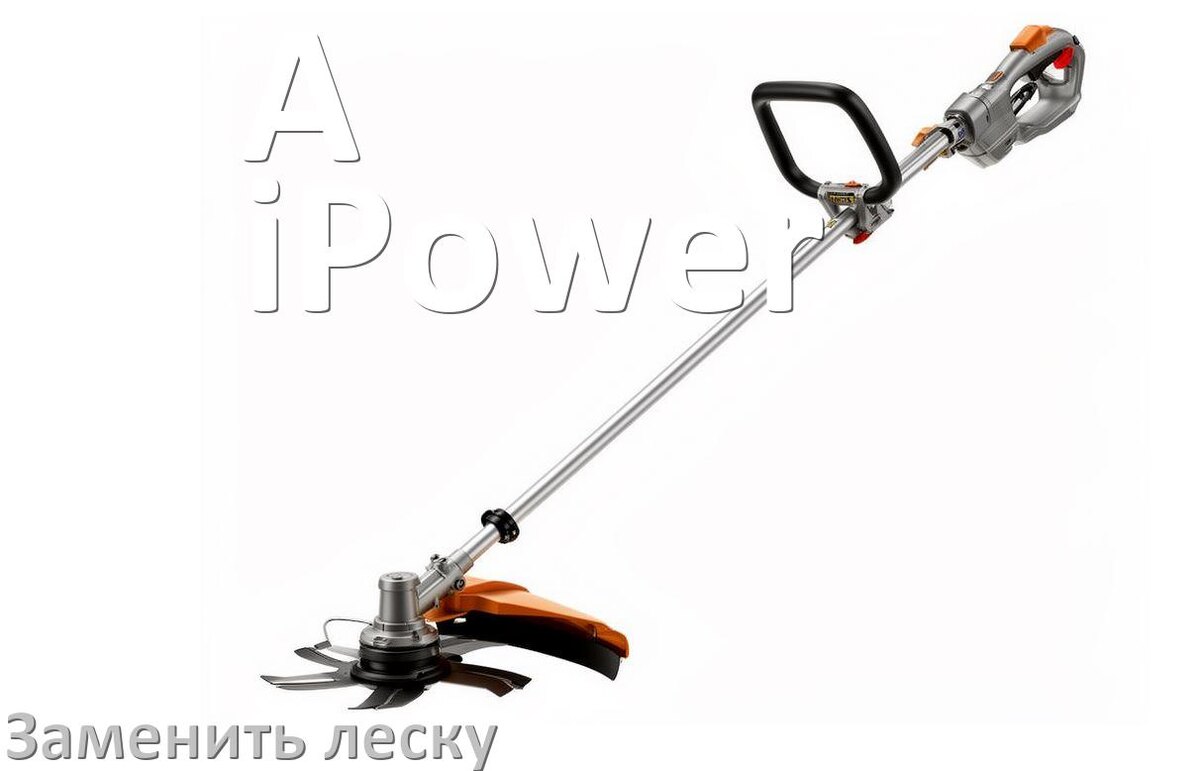 
Как в триммере A-iPower поменять леску в катушке правильно