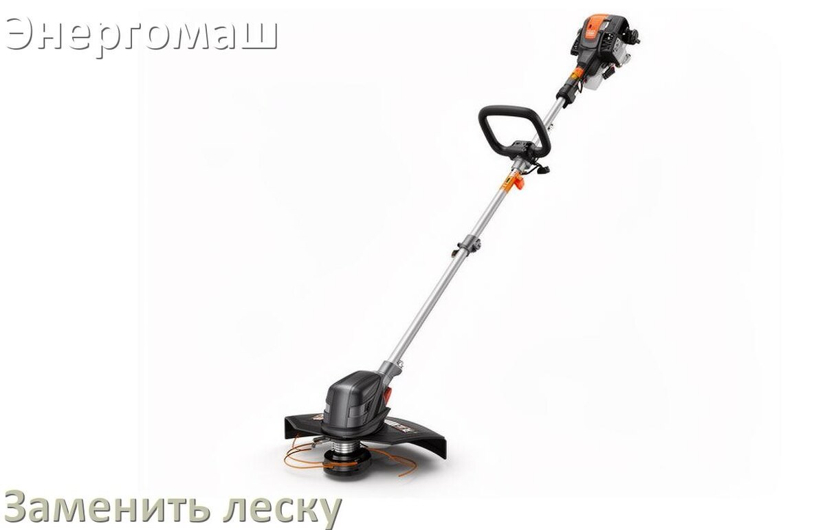 
Как в триммере Энергомаш поменять леску в катушке правильно