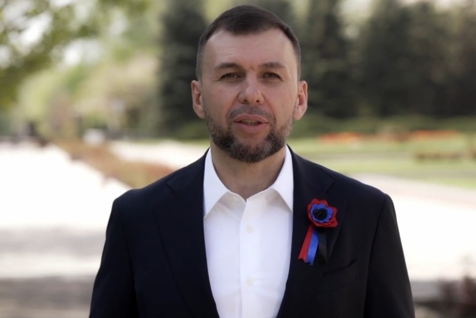    Пушилин заявил, что жители ДНР уверены в правоте своего дела. Фото: МАХ/Пушилин