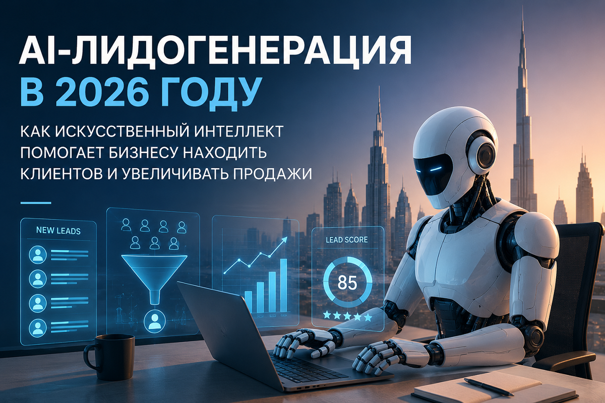 AI Lead Generation в 2026: почему бизнес переходит на искусственный интеллект для поиска клиентов