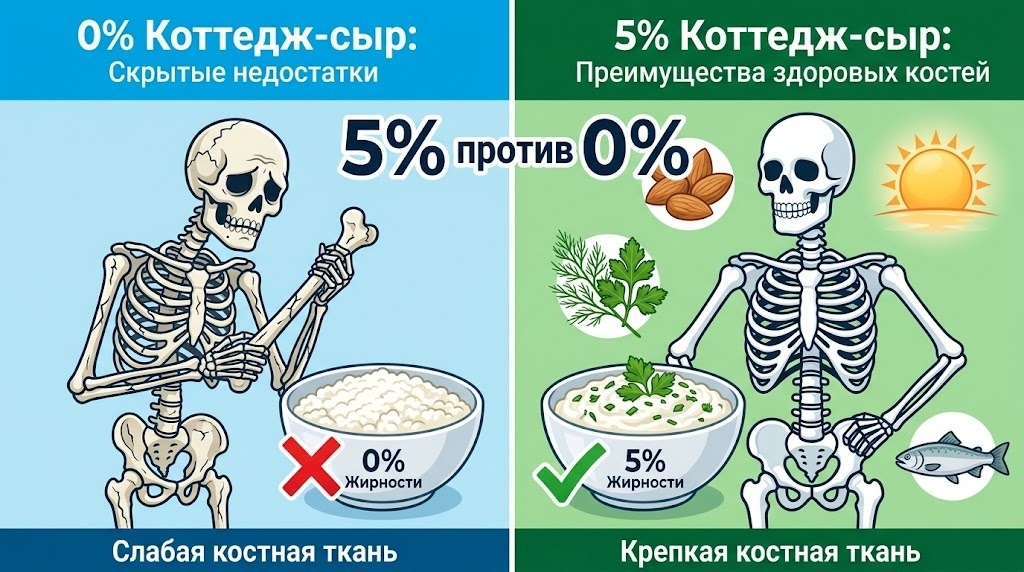 Жир в тарелке есть, кальций есть, а витамин D откуда?