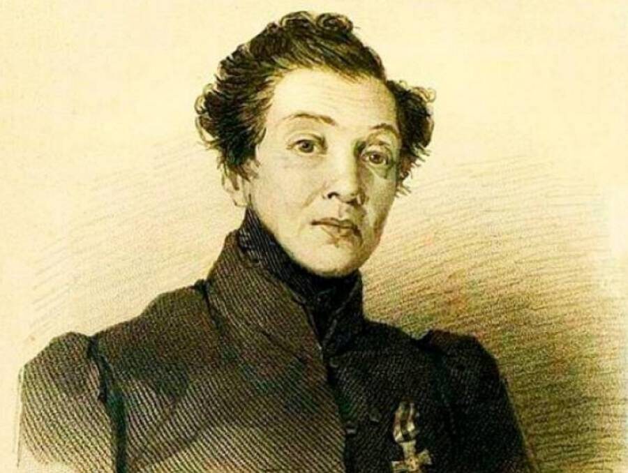Портрет Надежды Дуровой работы Александра Брюллова, 1839 год
Источник Wikimedia Commons https://ru.wikipedia.org
