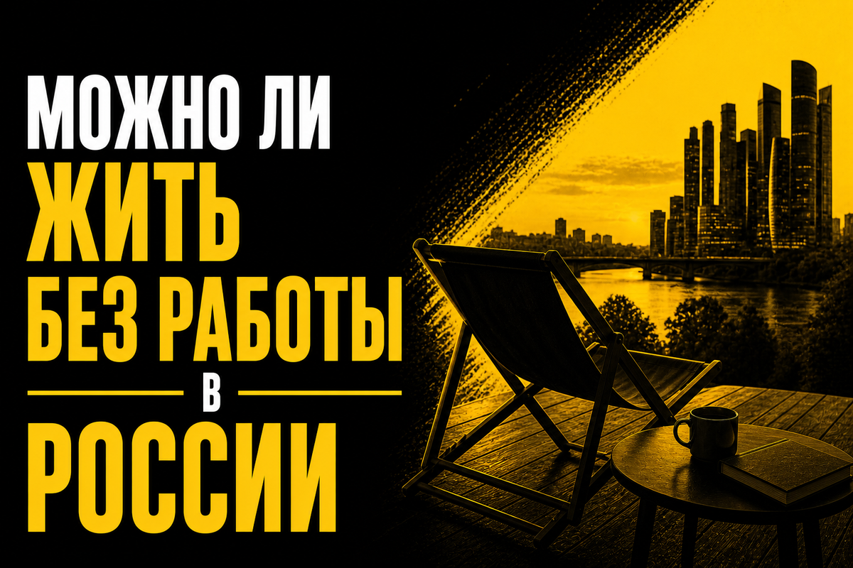 Можно ли жить без работы в России?