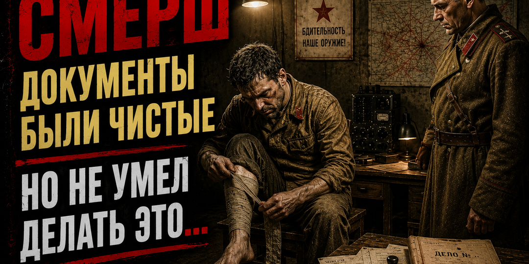 Полтора года готовили его в немецкой школе. Выдала портянка