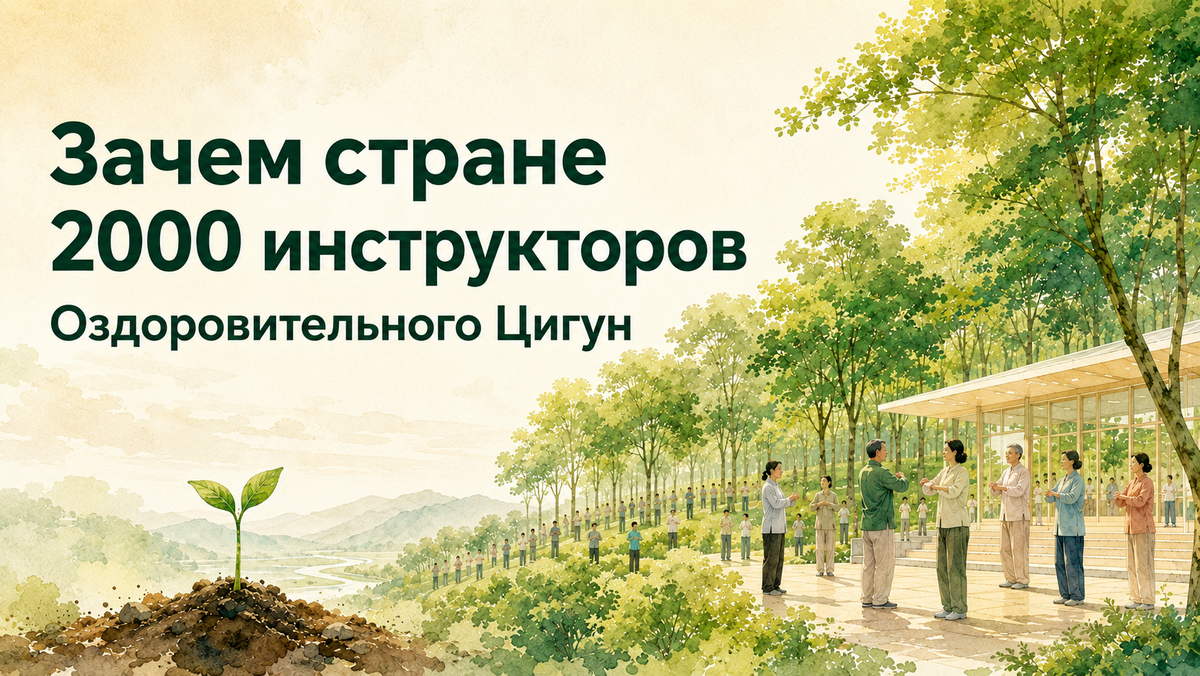 Оздоровительный цигун в России - оздоровлние нации
