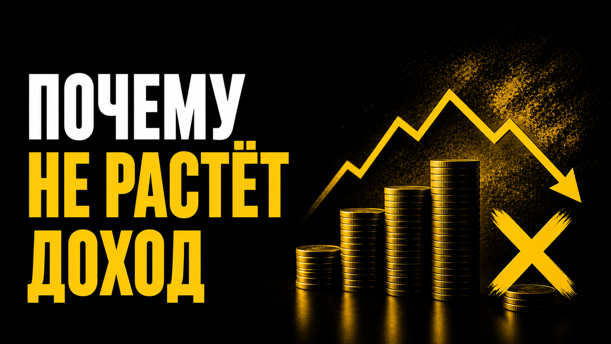 Почему не растёт доход?