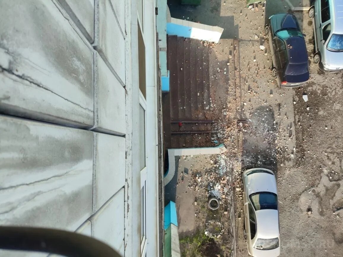 В Омске ураган