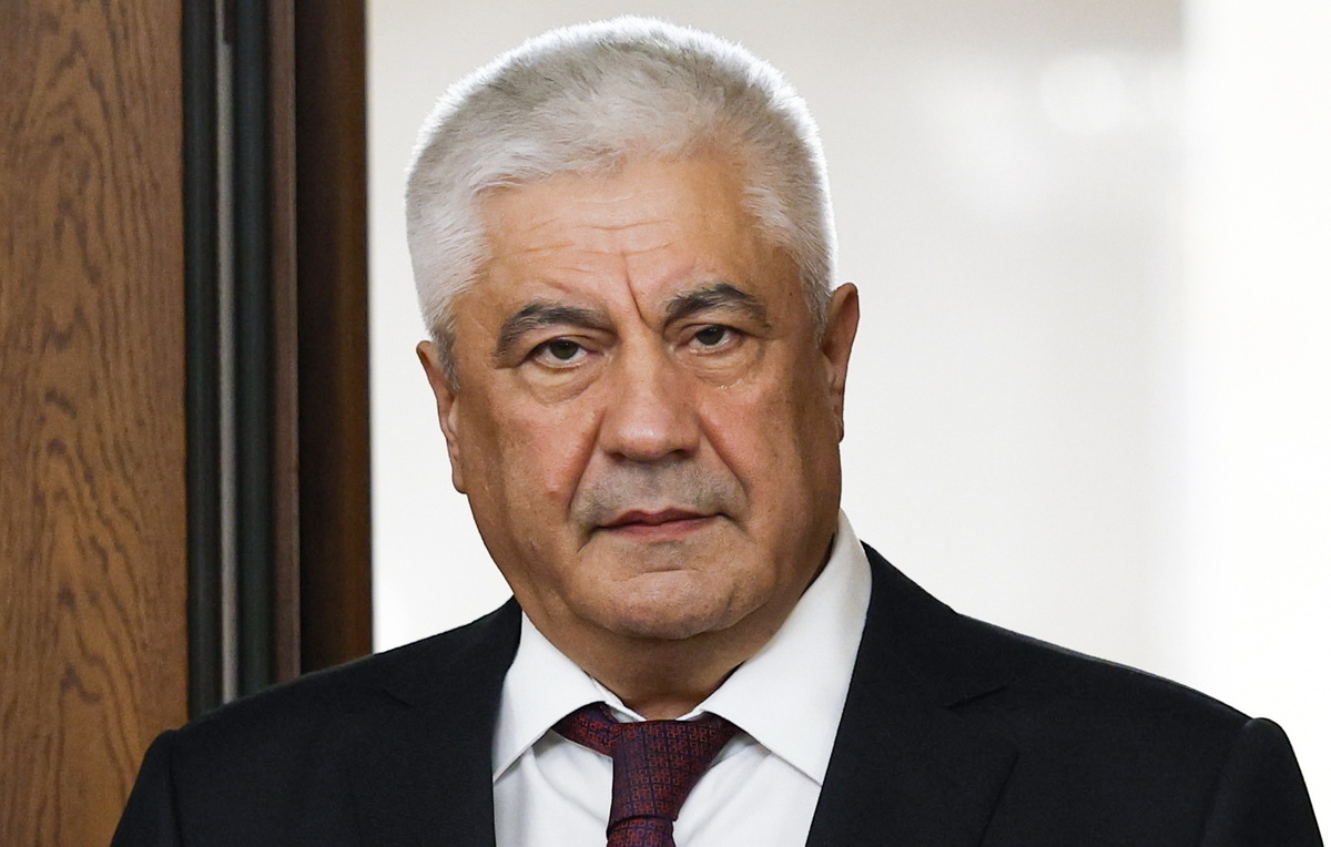    Министр внутренних дел РФ Владимир Колокольцев  Дмитрий Астахов/POOL/ТАСС