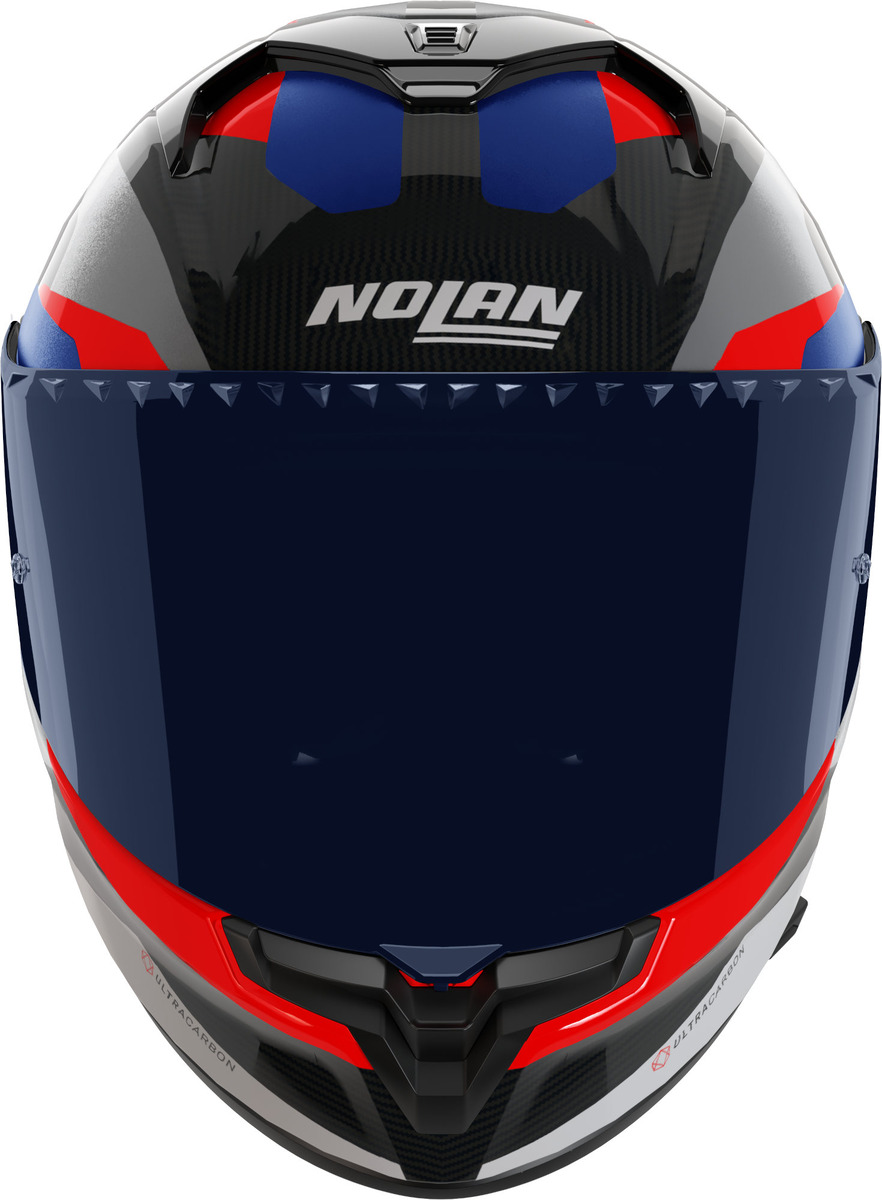 Nolan X-904 Ultra Carbon Calibro 347 (антрацит/синий/красный) 