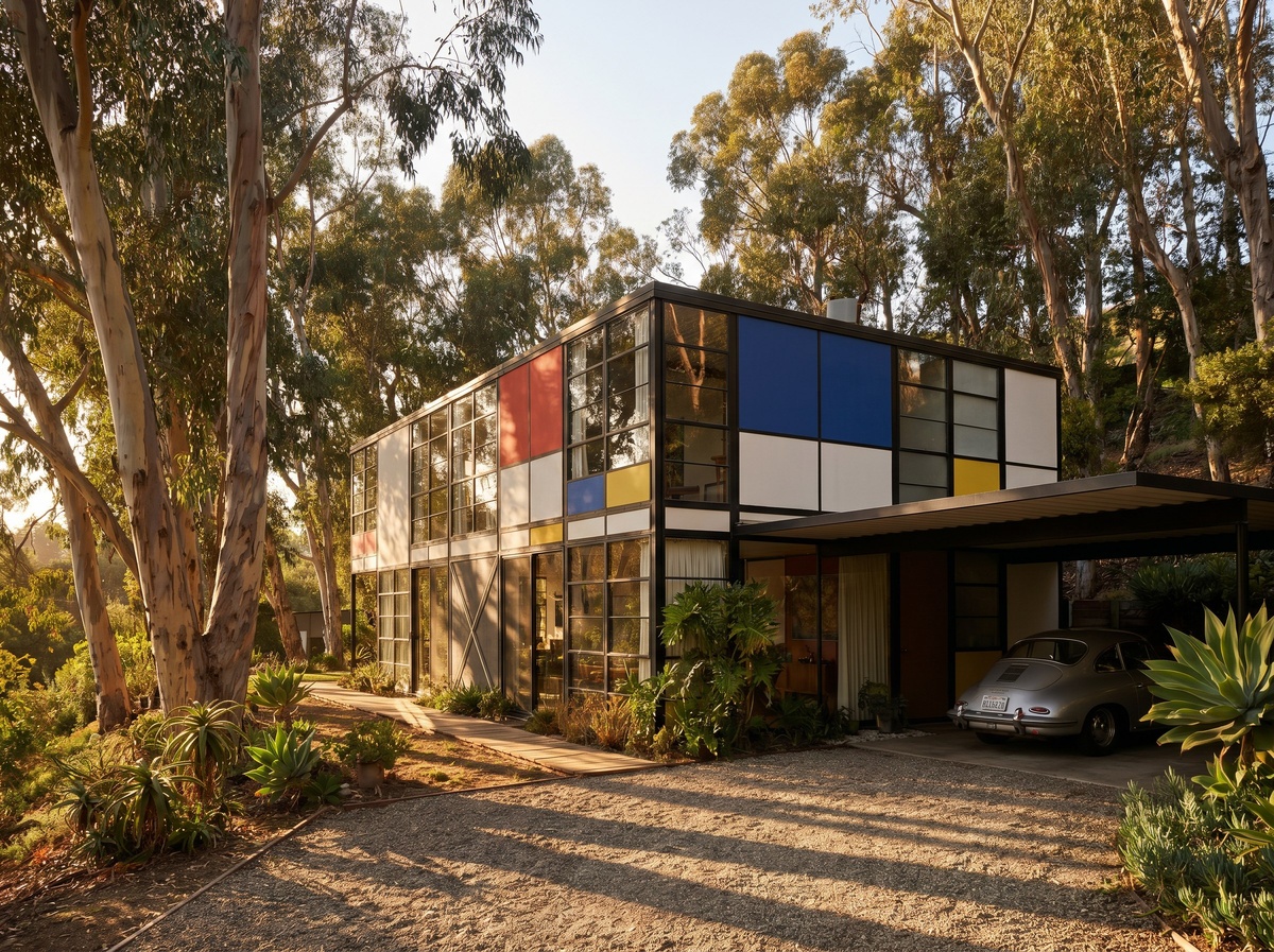 Дом Имз (Case Study House No.8), Пасифик Палисадес, Лос-Анджелес, 1949.