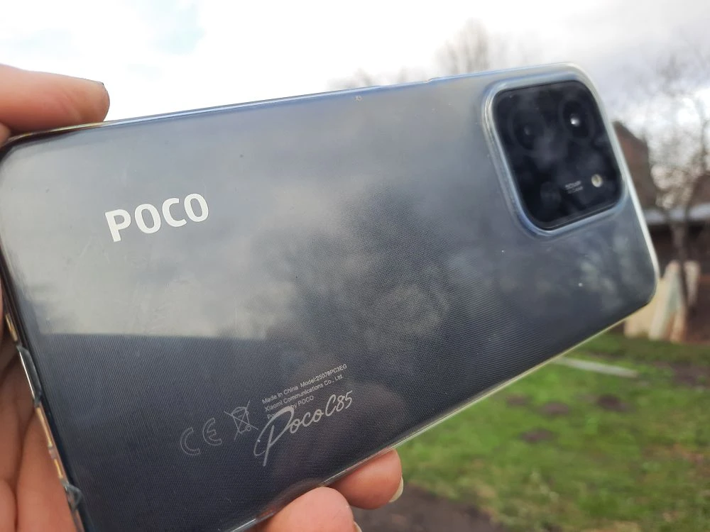 6.9" Смартфон POCO C85 128 ГБ черный