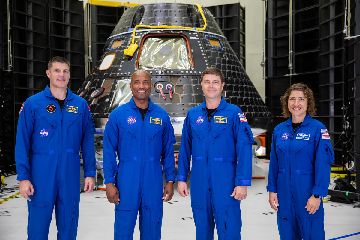 Экипаж миссии Artemis 2. Источник: https://www.nasa.gov/feature/our-artemis-crew/