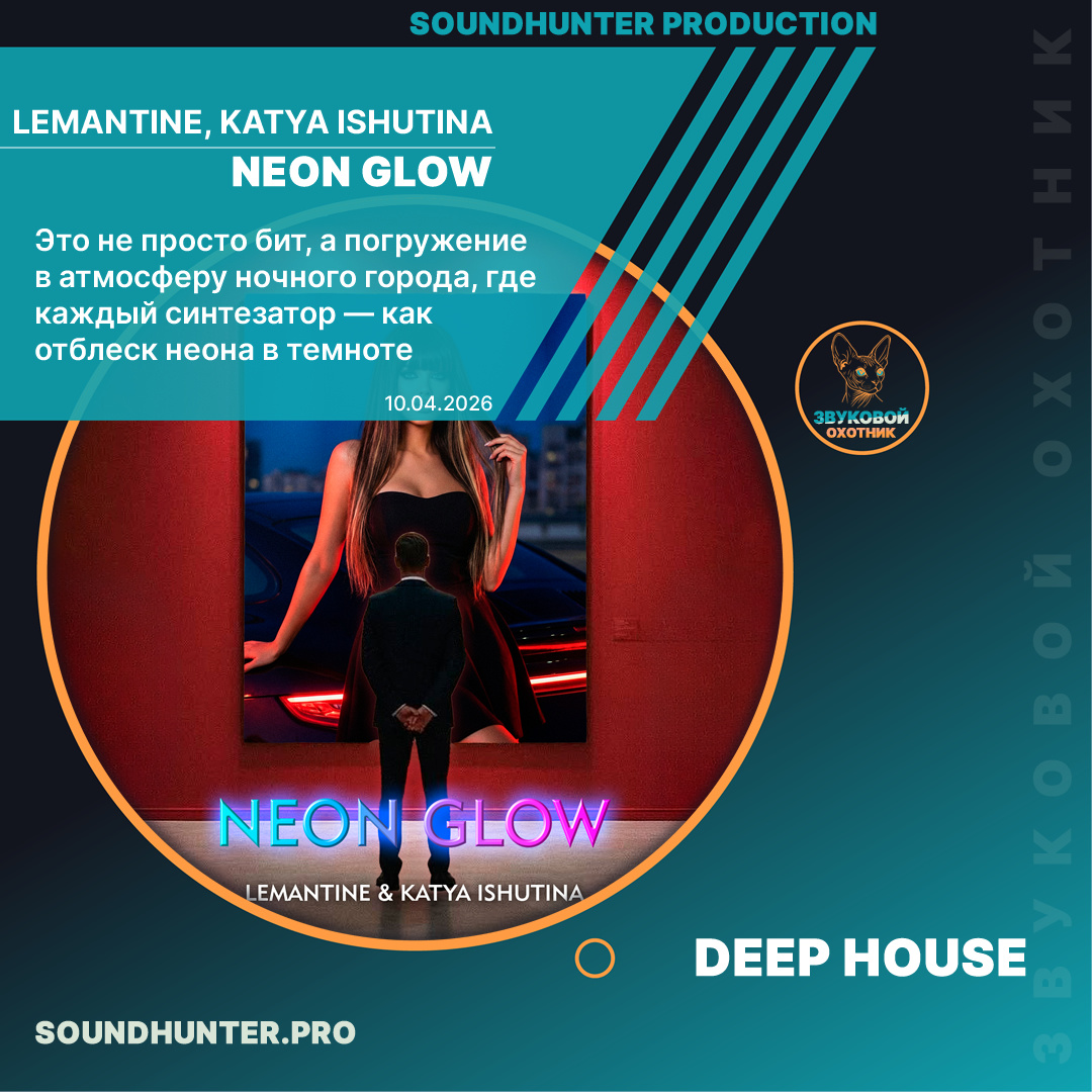 ✨ «NEON GLOW» — электронный импульс от Lemantine & Katya Ishutina